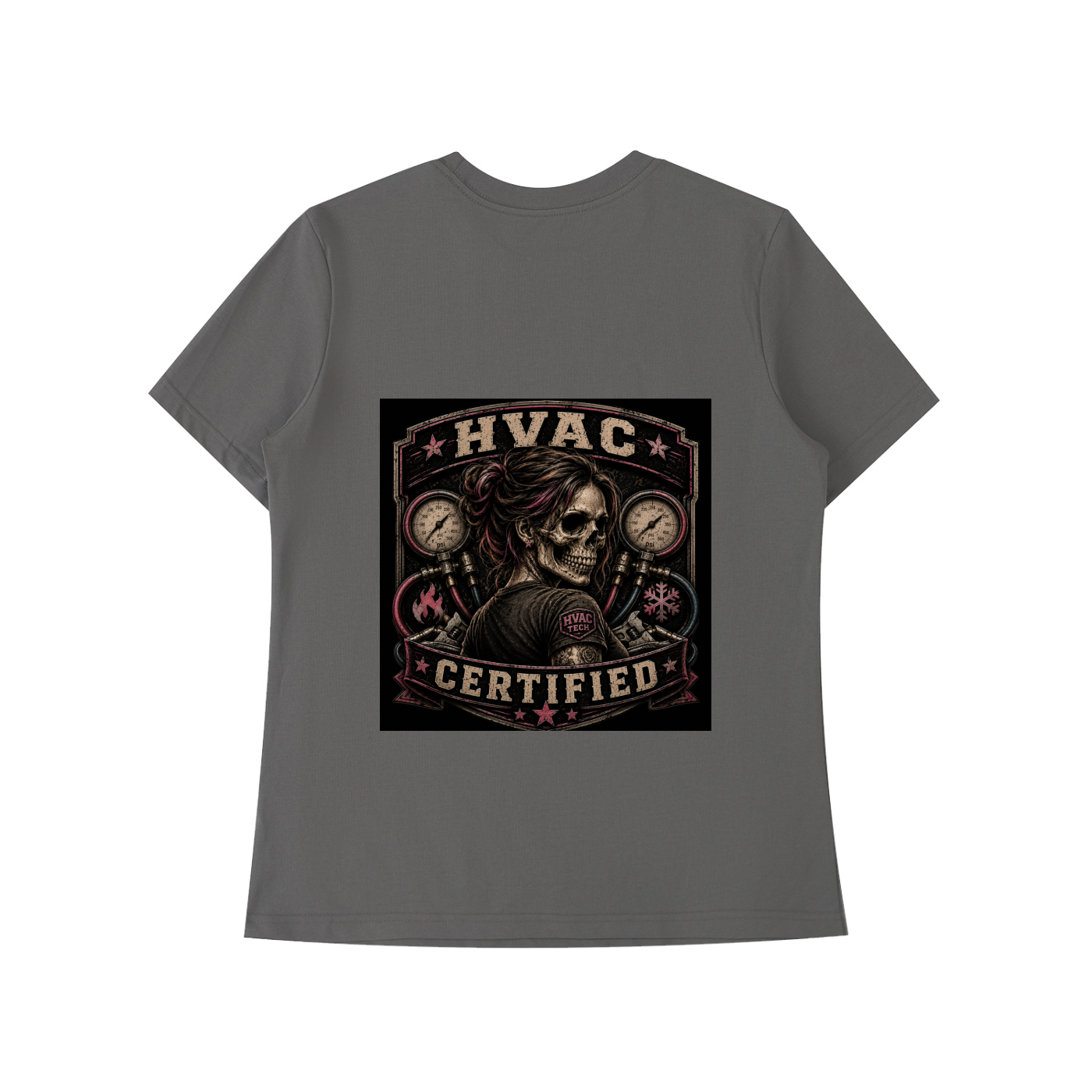 women in hvac,female hvac tech,hvac shirt,hvac certified,tradeswoman,women in trades,blue collar women,service technician,refrigeration,trade apparel