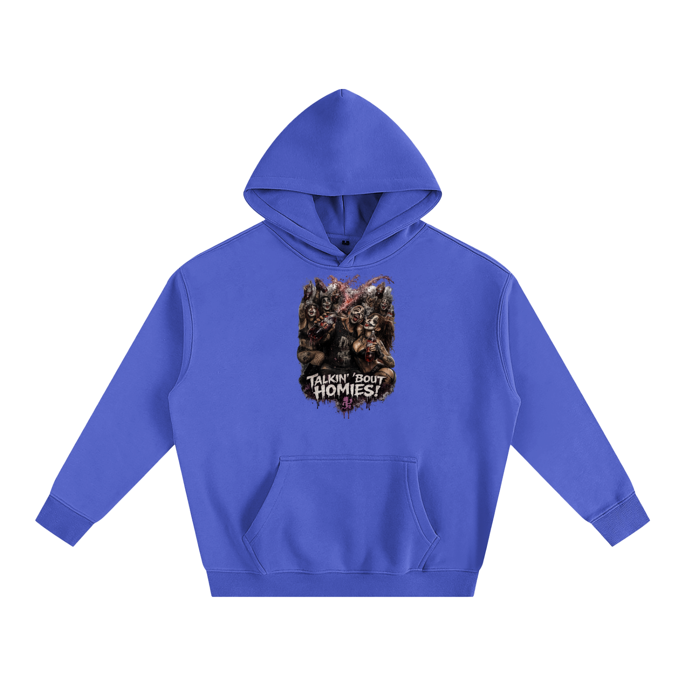 Talkin’ ’Bout Homies — Oversized Fleece Hoodie