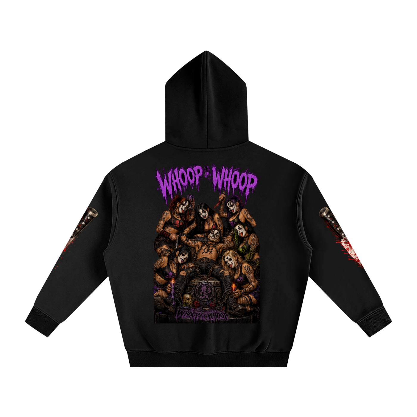 Juggalettes Get Me Wet — Oversized Fleece Hoodie