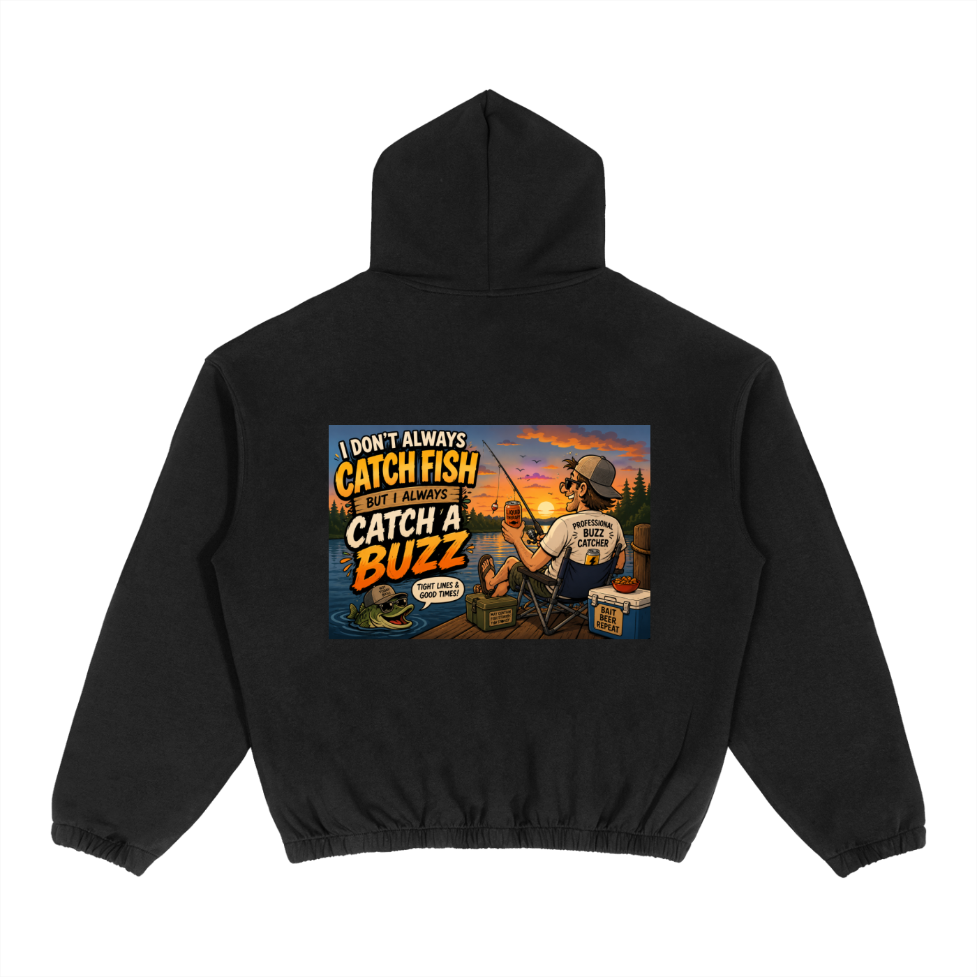 Fishing hoodie,Beer hoodie,Lake life,Dad humor,Bass,Fisherman,Fathers day,Buzz catcher,Fishing and beer