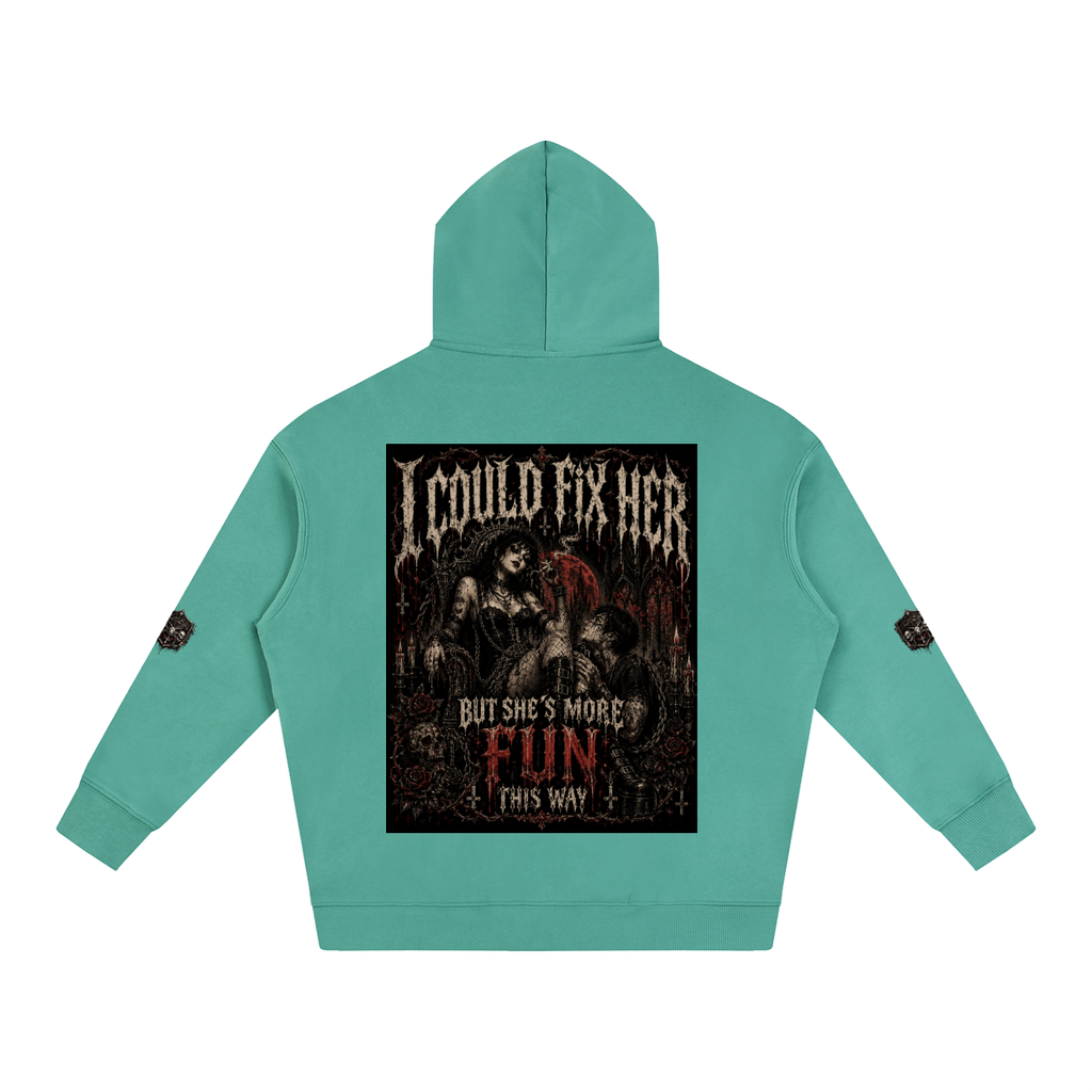 Toxic love,Gothic hoodie,Alt hoodie,Gothic art,dark feminine,dark romance,Emo aesthetic ,y2k goth,GarciaGang ,Horror clothing 