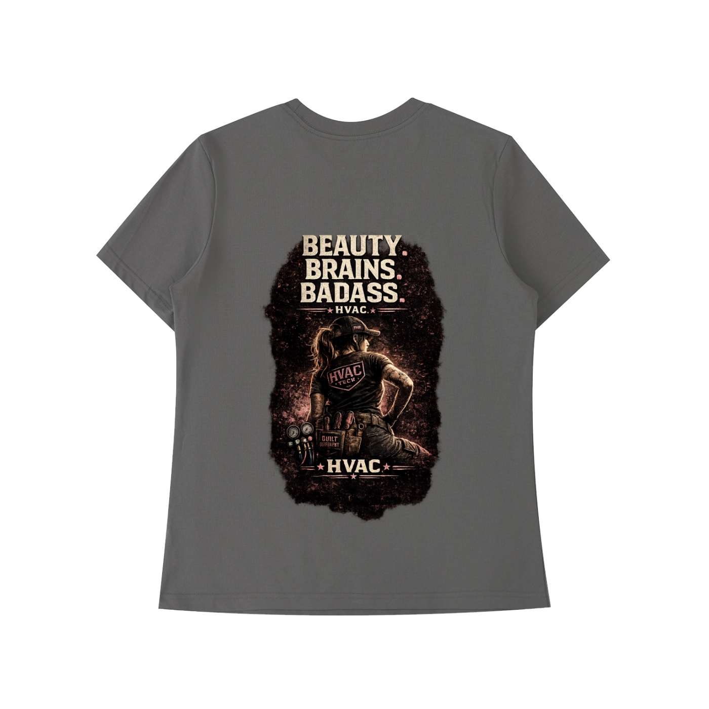 women in hvac,female hvac tech,hvac shirt,tradeswoman,women in trades,blue collar women,service technician,installer,refrigeration,skilled trades