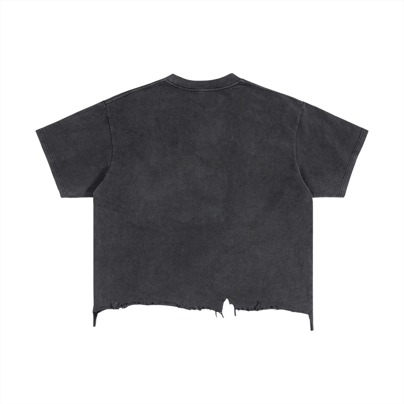 Brown Eyed Trouble — Vintage Wash Boxy Distressed Tee