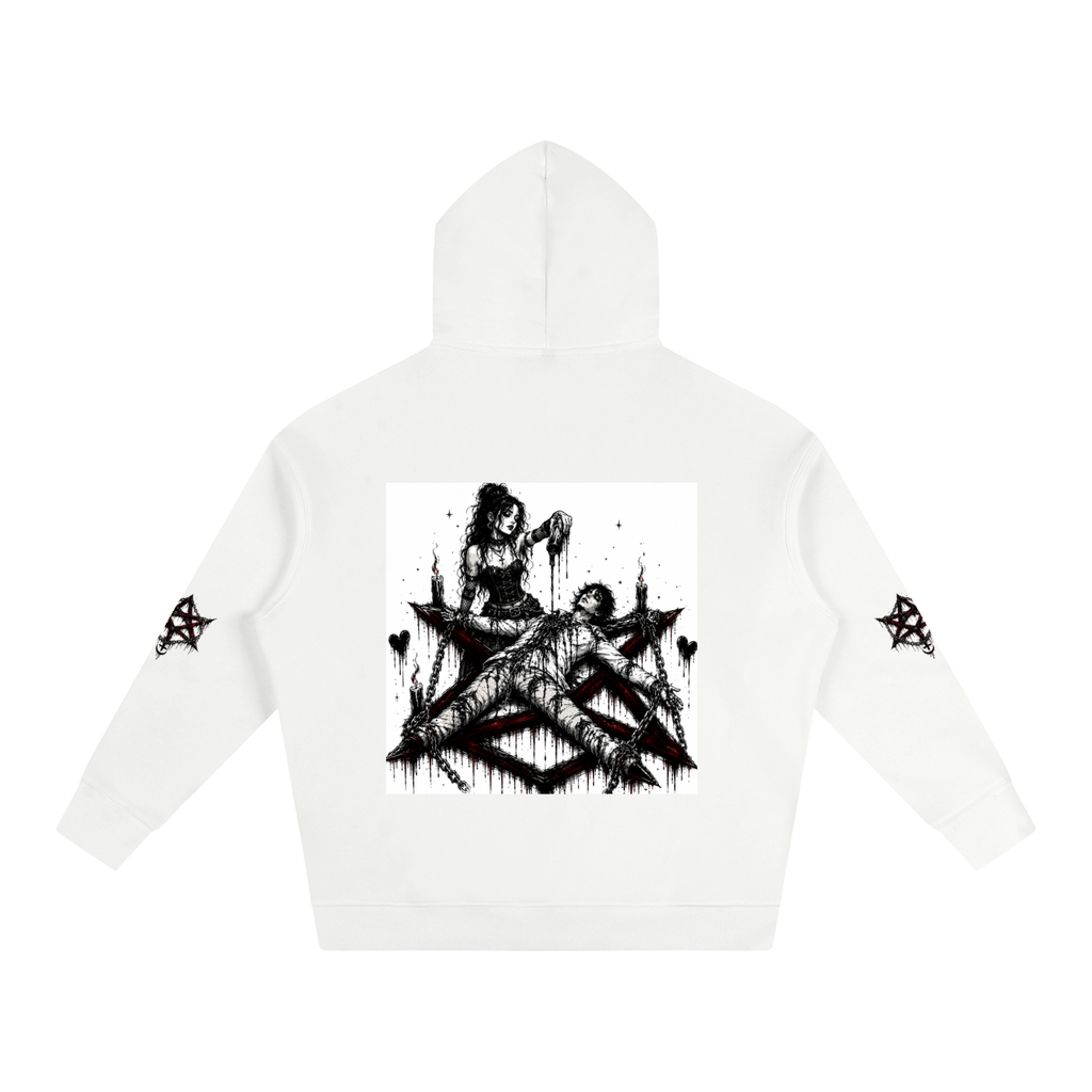 goth hoodie,gothic clothing,horror hoodie,emo hoodie,alternative fashion,occult clothing,gothic streetwear,tattoo art hoodie,oversized hoodie,gothic graphic