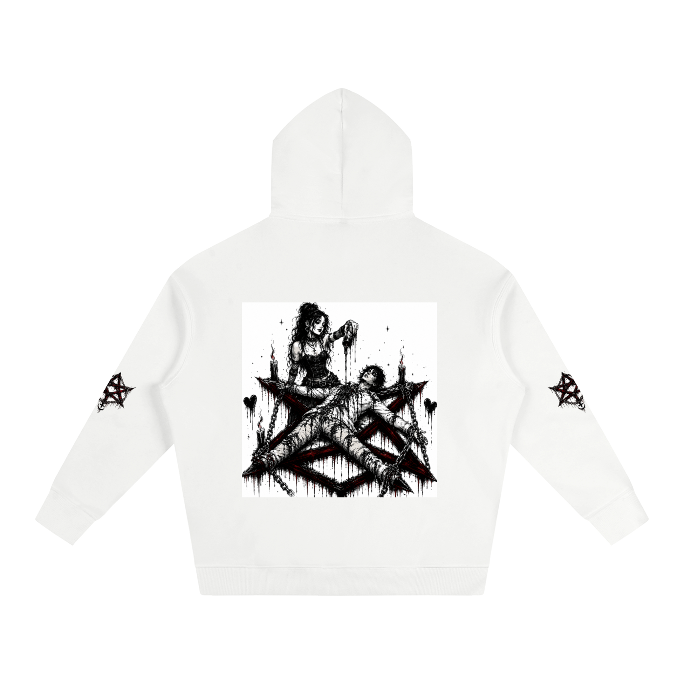 goth hoodie,gothic clothing,horror hoodie,emo hoodie,alternative fashion,occult clothing,gothic streetwear,tattoo art hoodie,oversized hoodie,gothic graphic