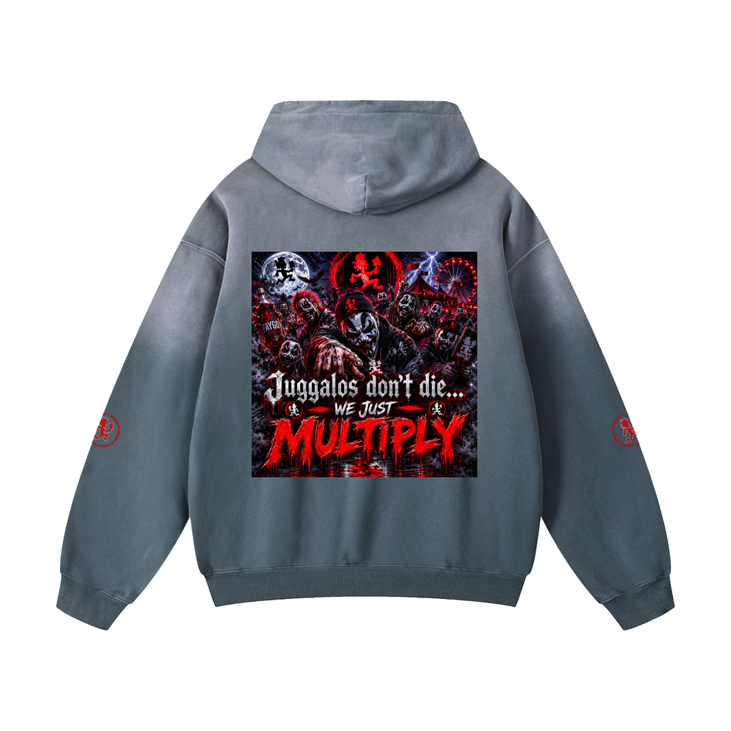 Juggalo,Horrorcore,Carnival horror,Goth,Dark streetwear,Underground,Edgy hoodie,Alternative fashion,Horror graphic,Spooky style