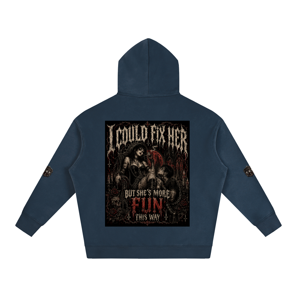 Toxic love,Gothic hoodie,Alt hoodie,Gothic art,dark feminine,dark romance,Emo aesthetic ,y2k goth,GarciaGang ,Horror clothing 