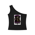Faygo, Chaos & Bad Decisions — Women’s One-Shoulder Crop Tee