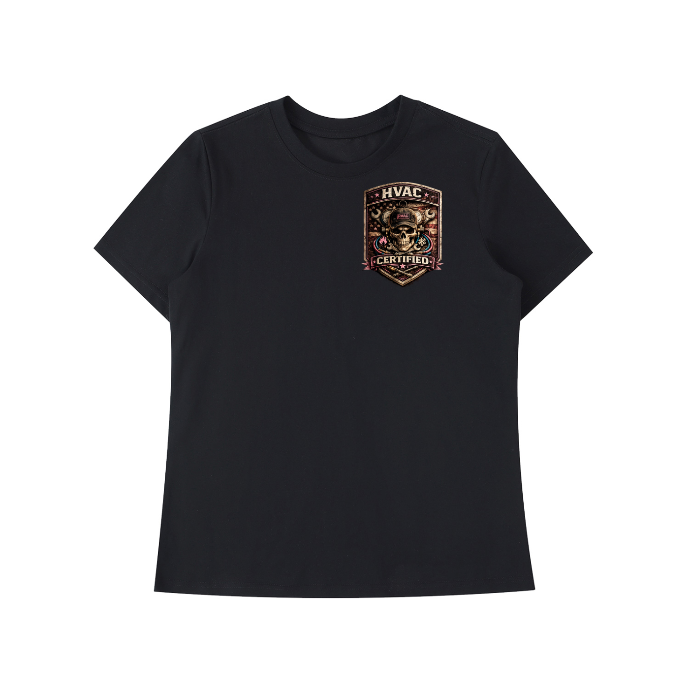 women in hvac,female hvac tech,hvac shirt,hvac certified,tradeswoman,women in trades,blue collar women,service technician,refrigeration,trade apparel