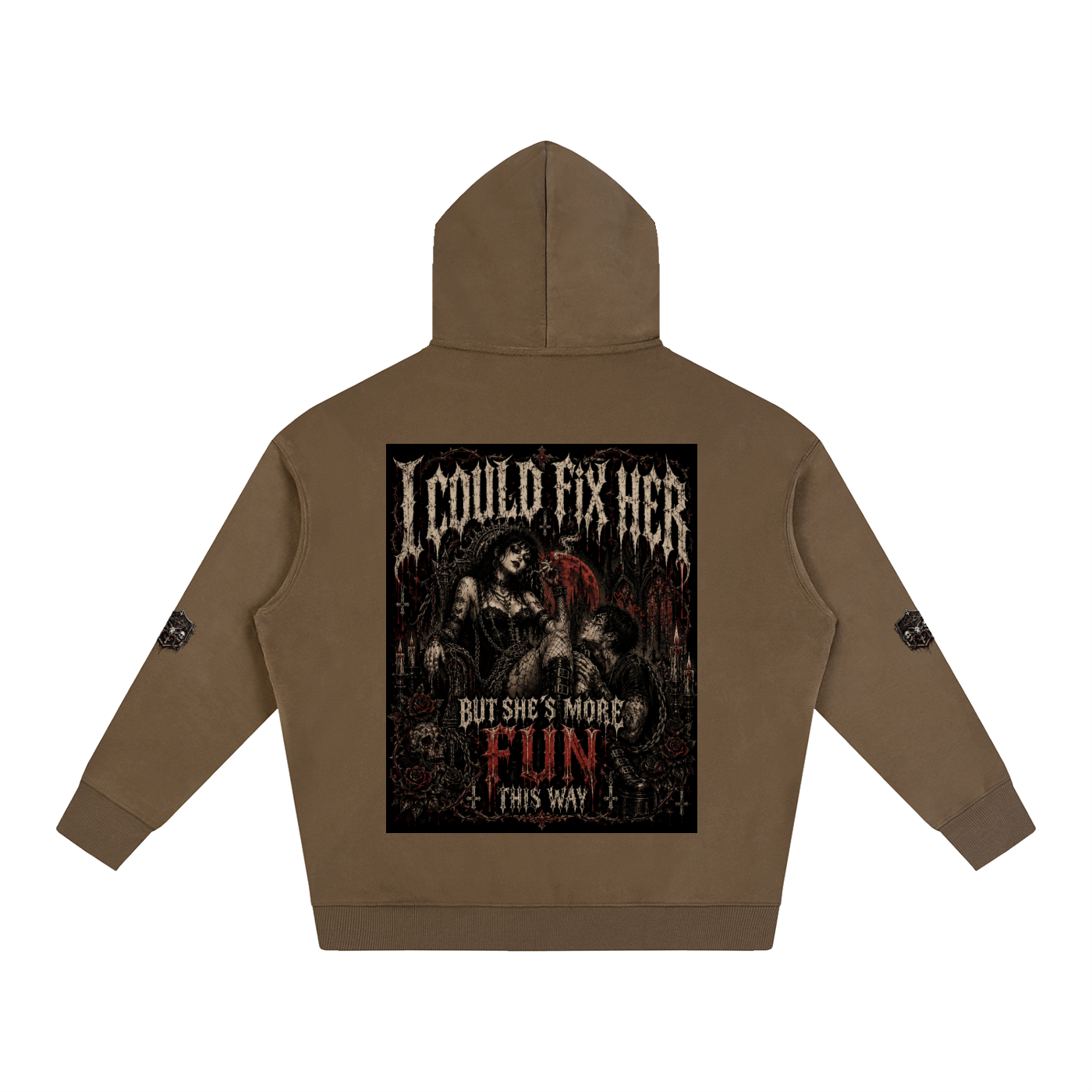 Toxic love,Gothic hoodie,Alt hoodie,Gothic art,dark feminine,dark romance,Emo aesthetic ,y2k goth,GarciaGang ,Horror clothing 