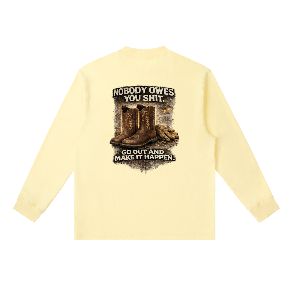 Earned Not Given — Essential Crewneck Long Sleeve