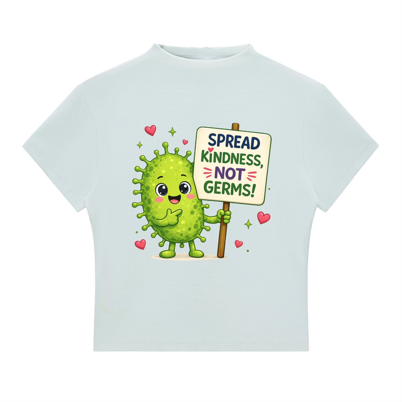 kids art,germ shirt,girls fashion,kindness matters,uplifting apparel