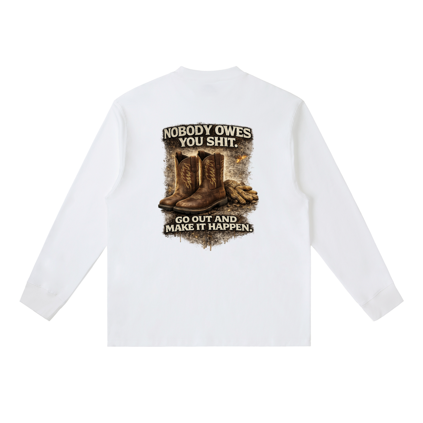 Earned Not Given — Essential Crewneck Long Sleeve