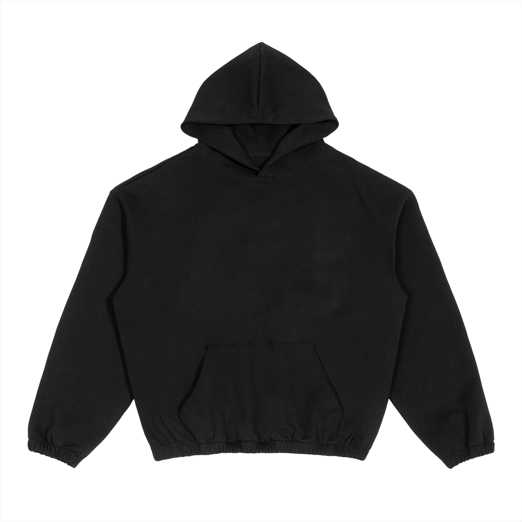 Fueled By Nicotine, Caffeine & Bad Decisions. — Boxy Cinched Hem Hoodie
