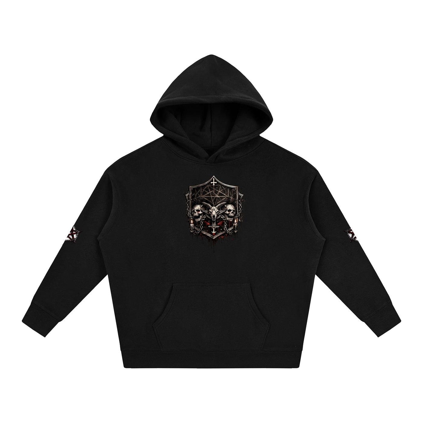 goth hoodie,gothic clothing,horror hoodie,emo hoodie,alternative fashion,occult clothing,gothic streetwear,tattoo art hoodie,oversized hoodie,gothic graphic