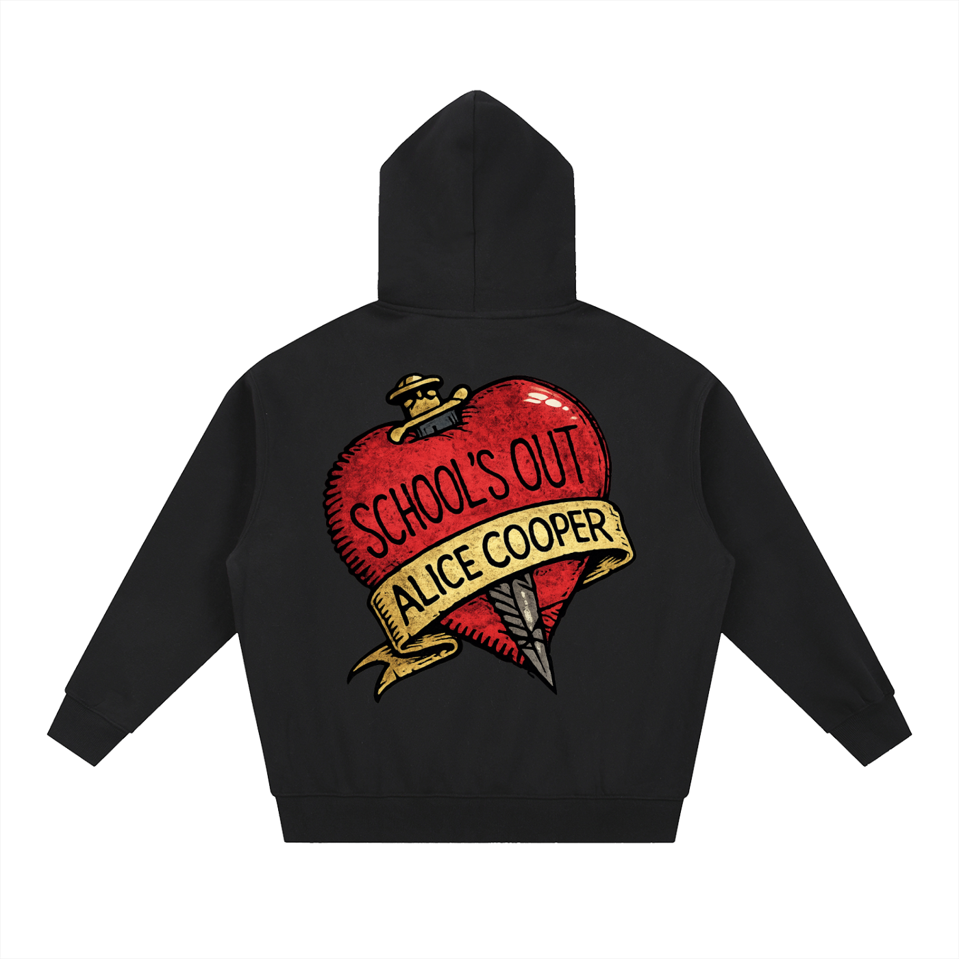 Old school rock,Streatwear,Garciagang,Heavyweight hoodie,Rebel style,Fleece hoodie,Boxy hoodie,Oversized hoodie,Music lover gift,Graphic hoodie
