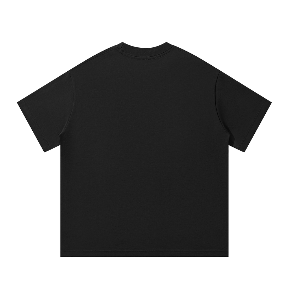 Girl Dad Warning — Unisex Oversized Tee