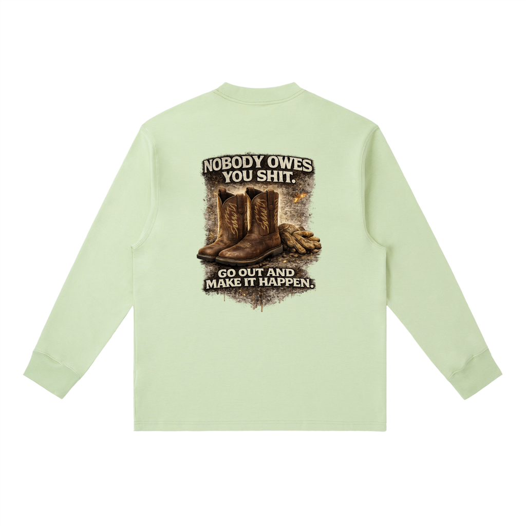 Earned Not Given — Essential Crewneck Long Sleeve