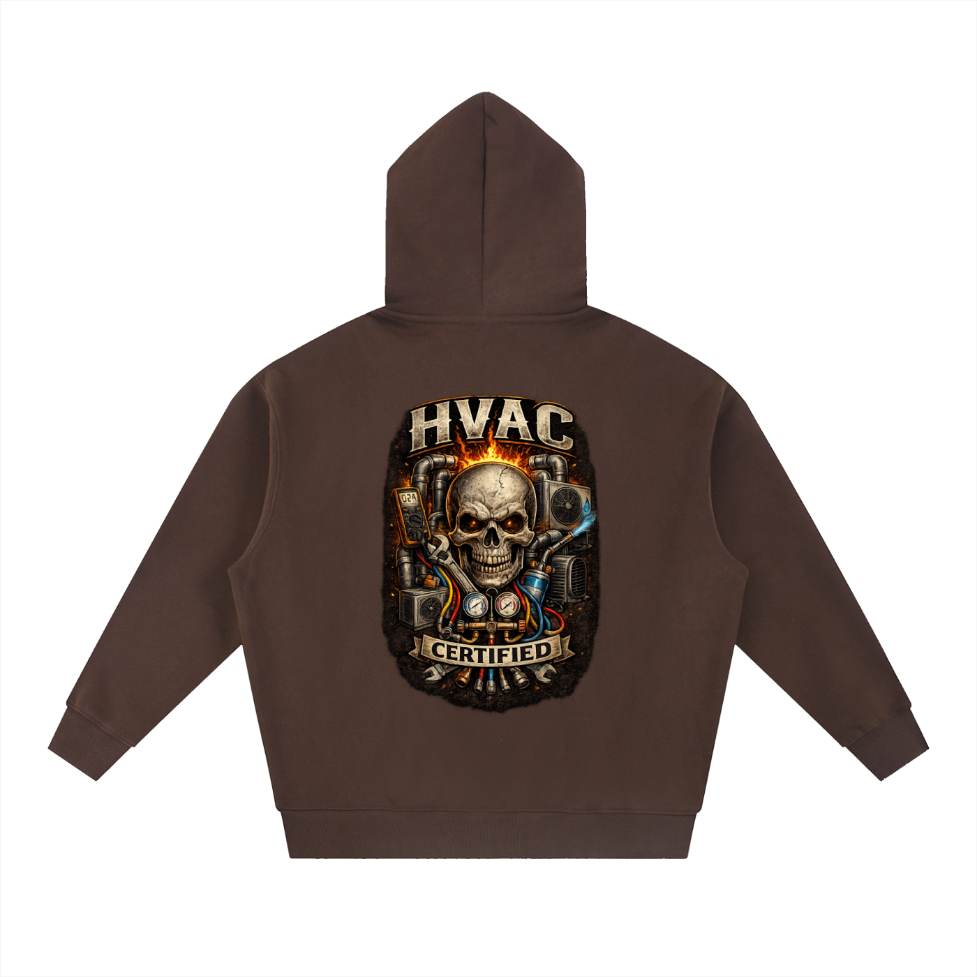 hvac,HVAC hoodie,installer,refrigeration,blue collar,tradesman,HHVAC technician 