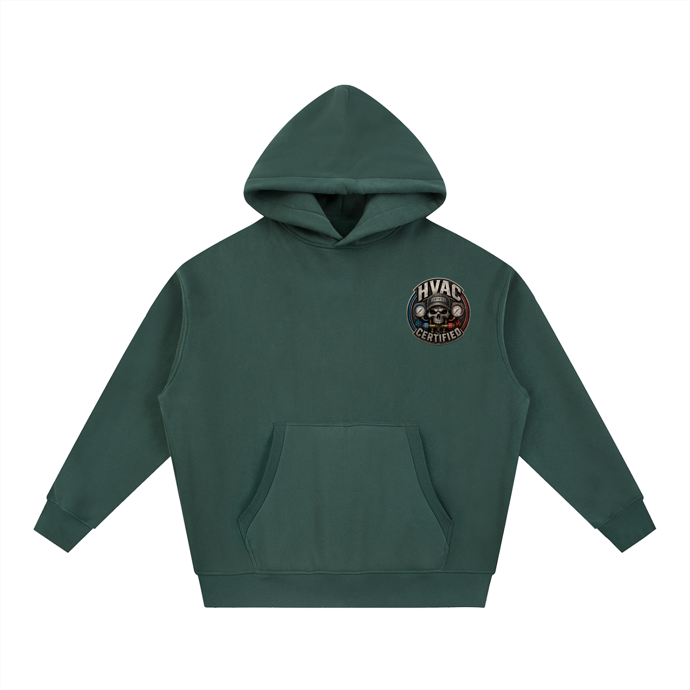hvac,HVAC hoodie, on call,service technician,blue collar,tradesman,maintenance,refrigeration,dewalt,Installer