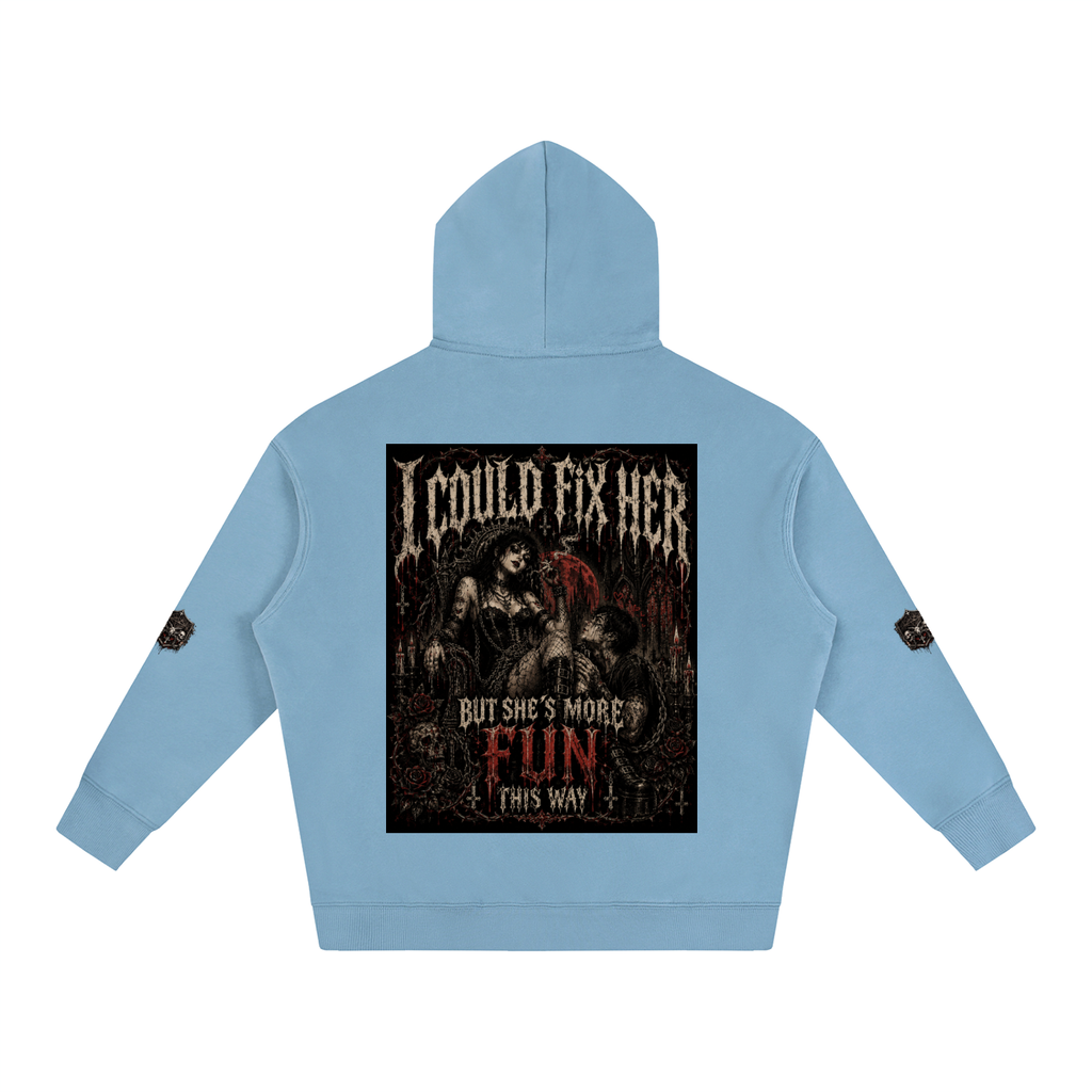 Toxic love,Gothic hoodie,Alt hoodie,Gothic art,dark feminine,dark romance,Emo aesthetic ,y2k goth,GarciaGang ,Horror clothing 