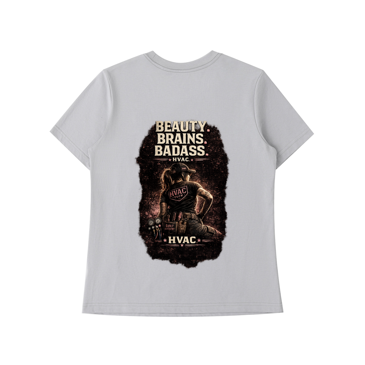 women in hvac,female hvac tech,hvac shirt,tradeswoman,women in trades,blue collar women,service technician,installer,refrigeration,skilled trades