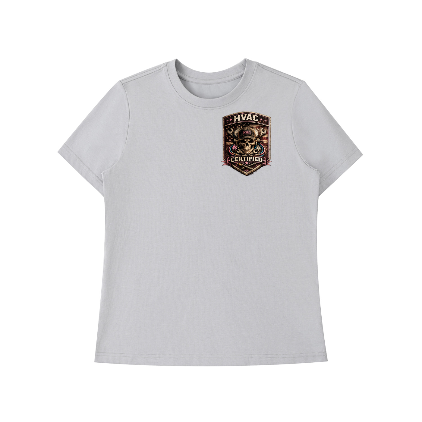 women in hvac,female hvac tech,hvac shirt,hvac certified,tradeswoman,women in trades,blue collar women,service technician,refrigeration,trade apparel