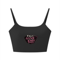 Women’s sports bra,Original artwork,Punk fashion,Alt girl,Gym wear,Scene girl,Goth clothing,Emo aesthetic,Garcia gang,Mall goth