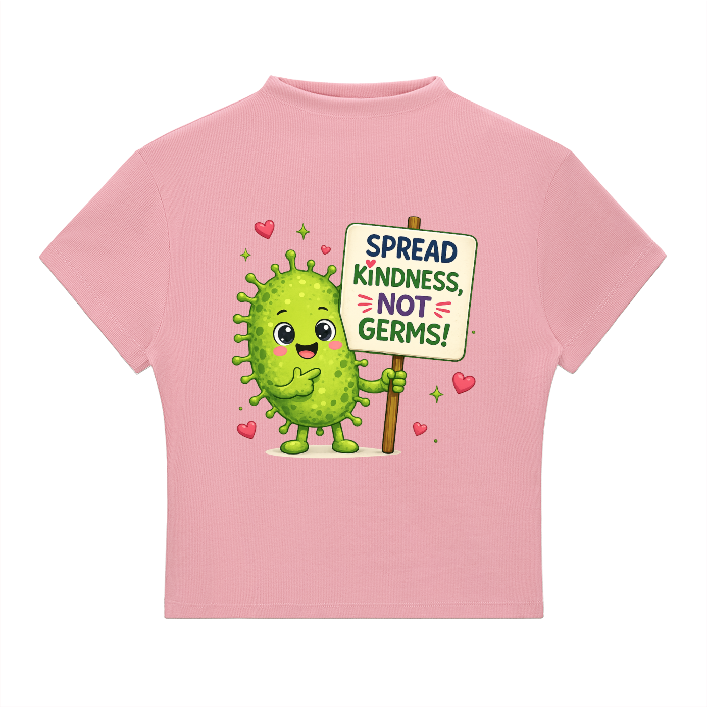 kids art,germ shirt,girls fashion,kindness matters,uplifting apparel