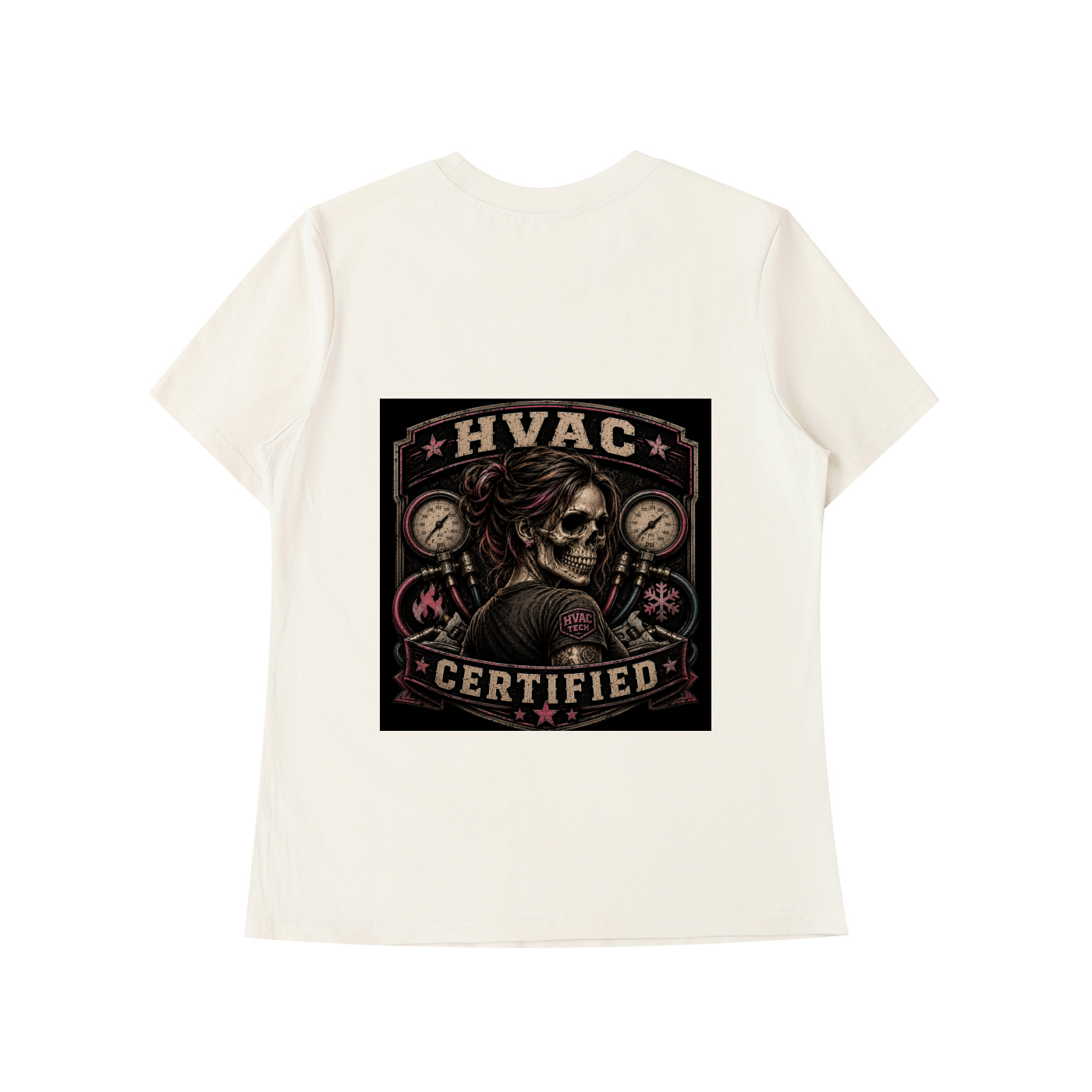 women in hvac,female hvac tech,hvac shirt,hvac certified,tradeswoman,women in trades,blue collar women,service technician,refrigeration,trade apparel