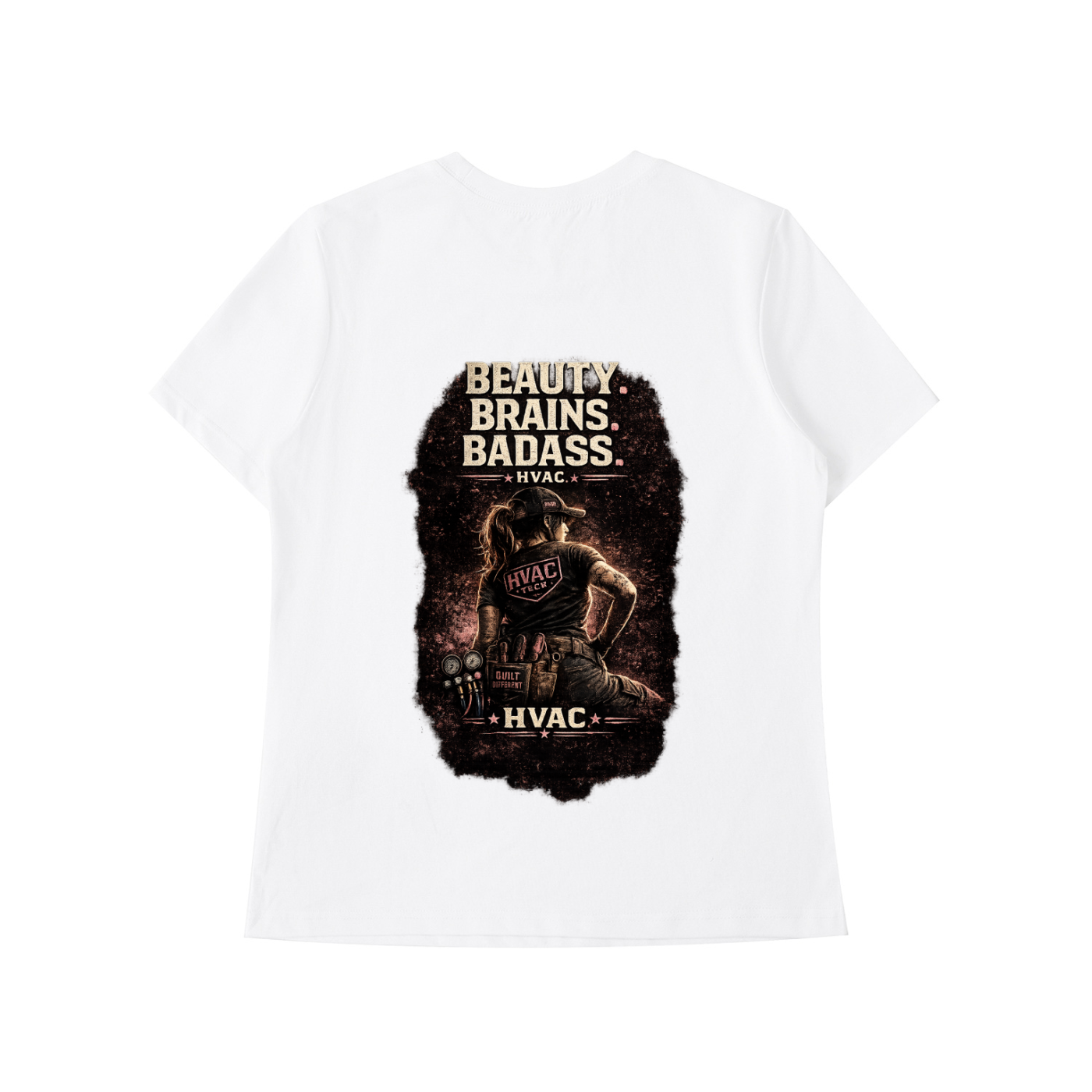 women in hvac,female hvac tech,hvac shirt,tradeswoman,women in trades,blue collar women,service technician,installer,refrigeration,skilled trades