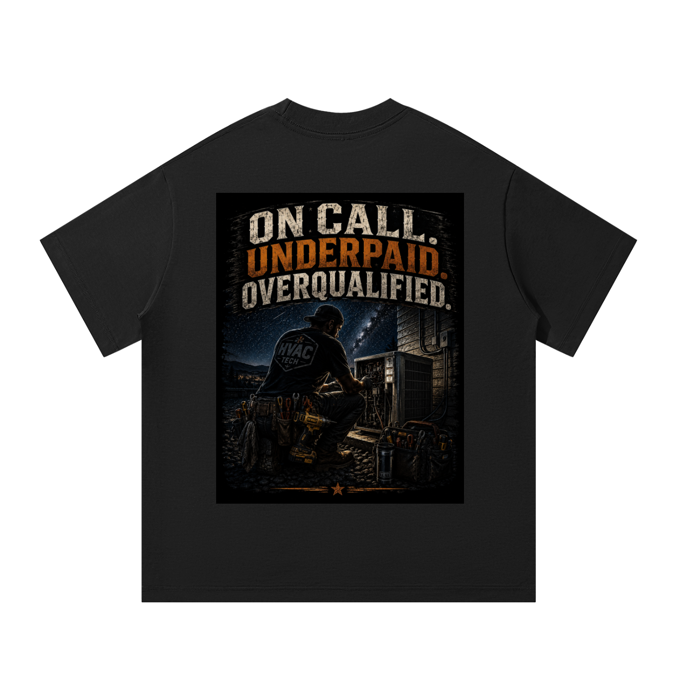 hvac,hvac shirt,hvac life,on call,service technician,blue collar,tradesman,maintenance,refrigeration,trade apparel