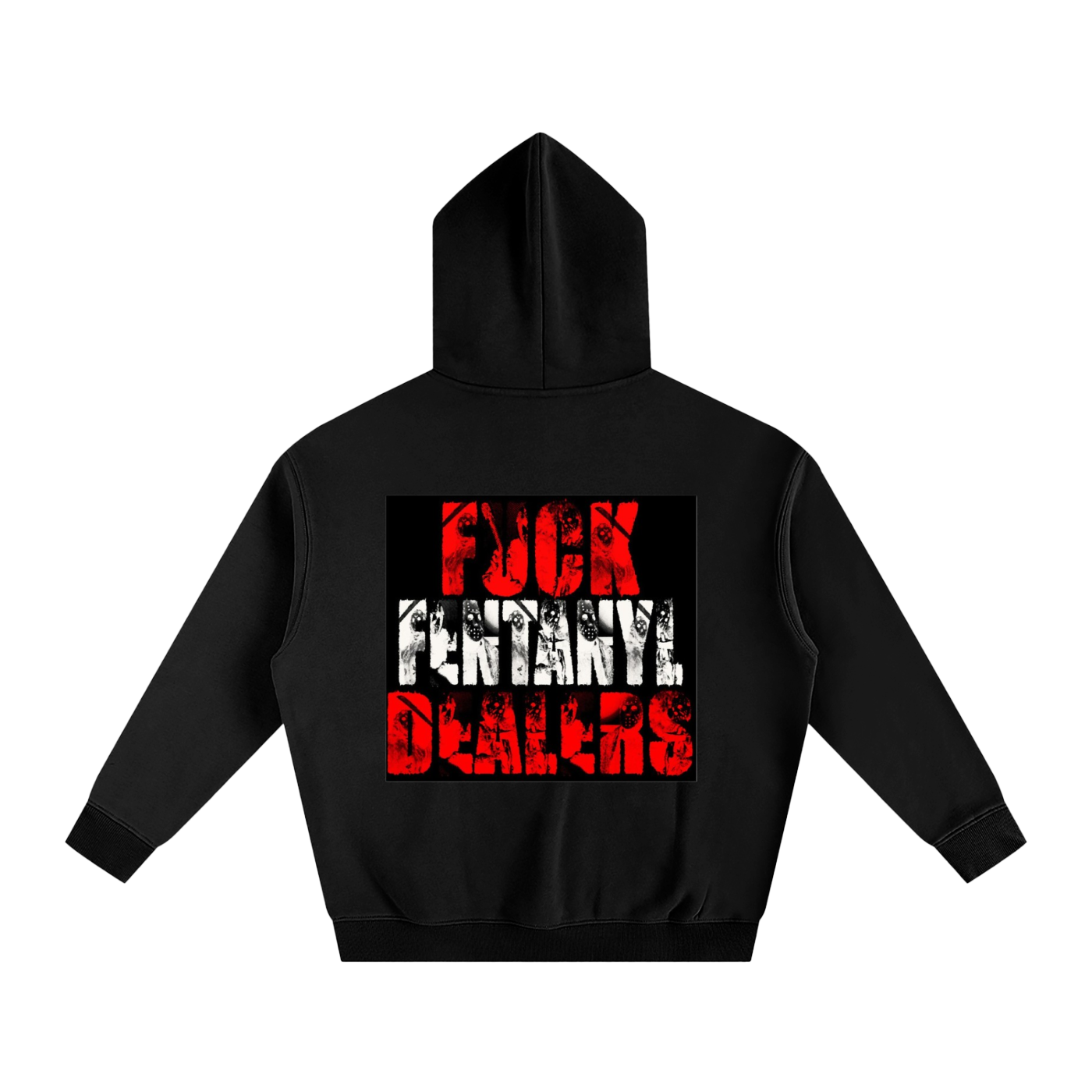 Fuck fentanyl ,Say no to drugs,Horror hoodie ,Recovery,Rehab,Edgy clothing ,fentanyl awareness,support recovery,graphic hoodie,anti fentanyl